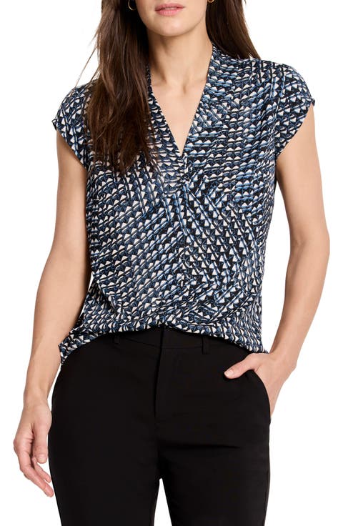 Time Warp Cap Sleeve Top