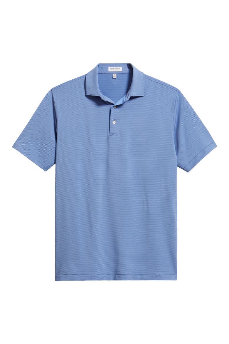 Jubilee Summer Comfort Performance Jersey Polo, Alternate, color, BALI BLUE / ESTATE BLUE
