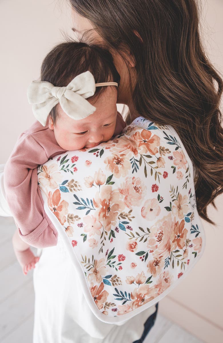 Copper Pearl 3-Pack Burp Cloths, Alternate, color, Autumn