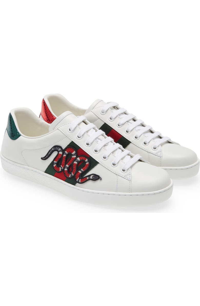 Gucci Ace Low Top Sneaker, Main, color,