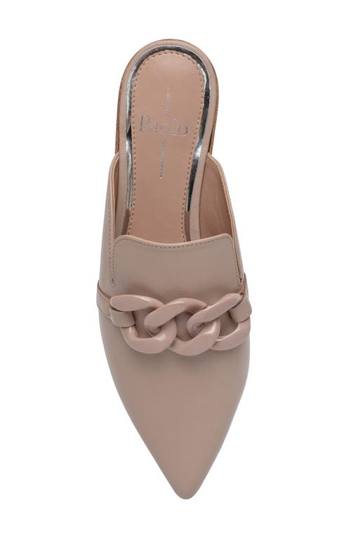 Linea Paolo Adora Pointed Toe Mule In Brown