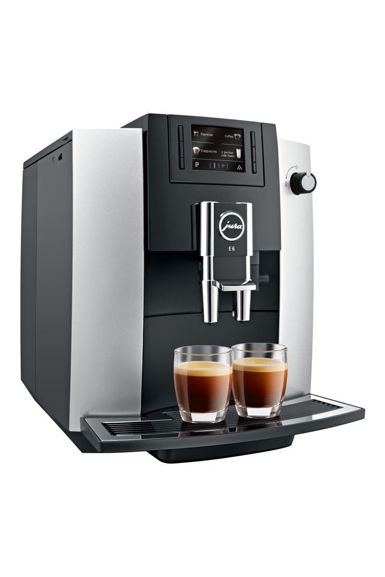 E6 Automatic Coffee Machine, Alternate, color, PLATINUM