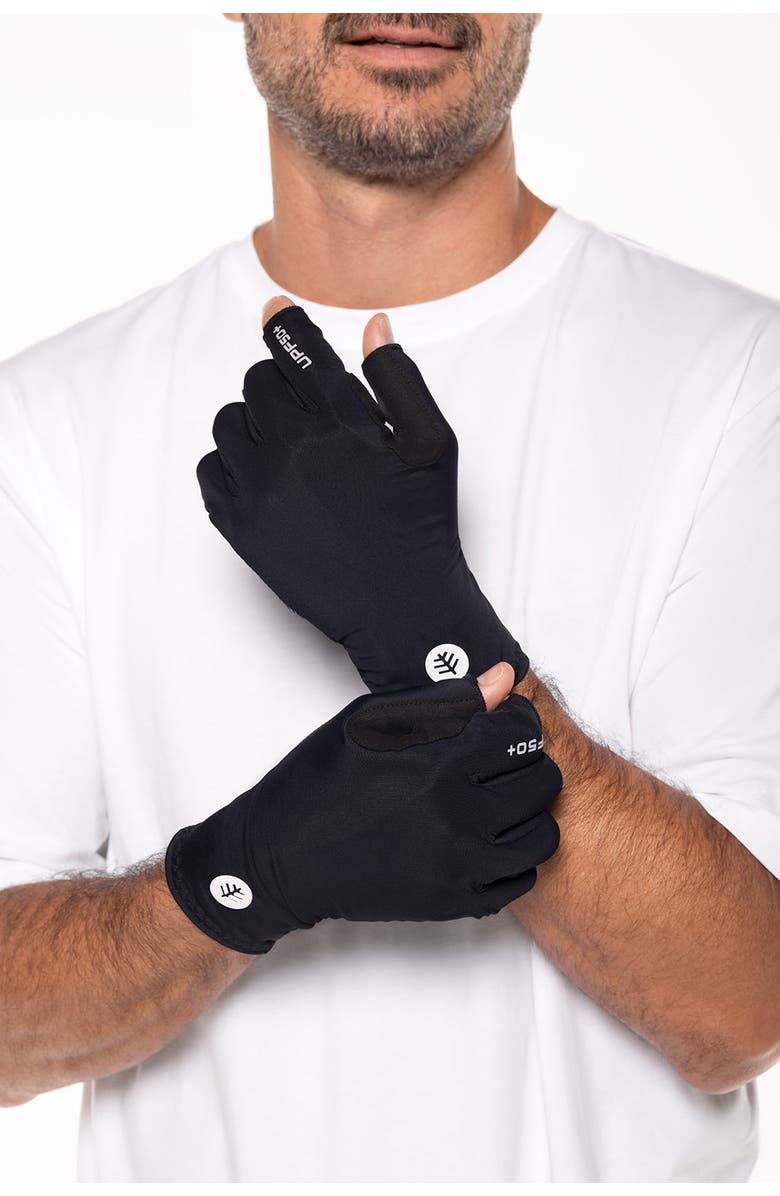 Coolibar Multi-Sport Gloves - UPF 50+ Sun Protection - MaxShield, Main, color, Black