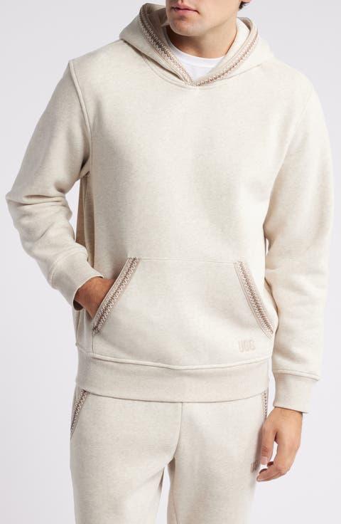 パーカー・フーディ   Men Hoodies 7403M432 Beige フーディー｜Vintage Wash Studs Cross Hoodie｜SUPPLIER