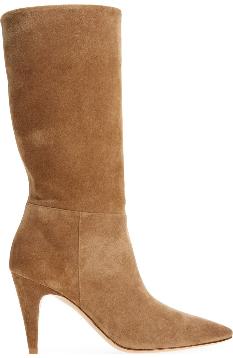Gianvito Rossi Pointed Toe Boot, Alternate, color, Camel