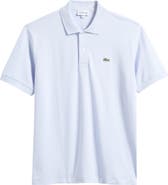 Lacoste Essentials Classic Fit Cotton Blend Piqué Polo