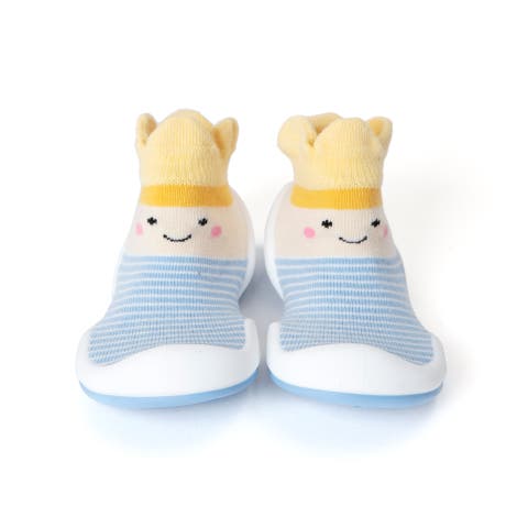 Toddler Boy Sock Shoes - Crown Prince