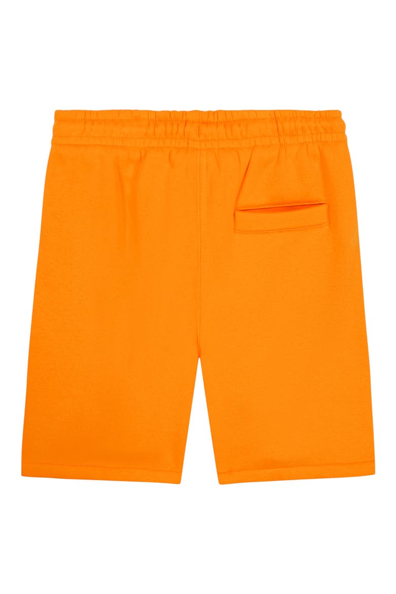 Kids' Logo Basic Fleece Shorts, Alternate, color, ORANGE TIGER