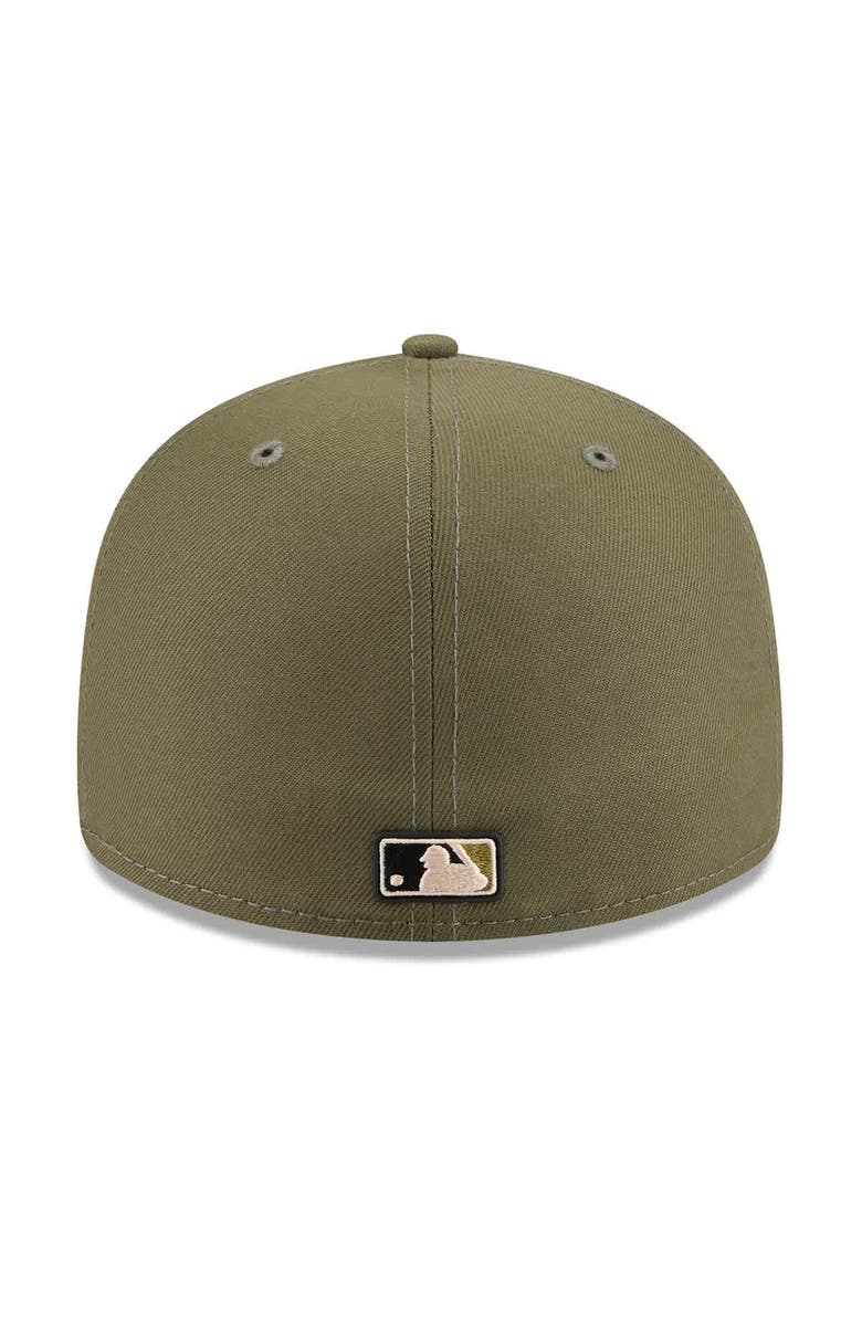 New Era Men's New Era  Olive Chicago Cubs 2026 Armed Forces Day Low Profile 59FIFTY Fitted Hat, Alternate, color, Olive