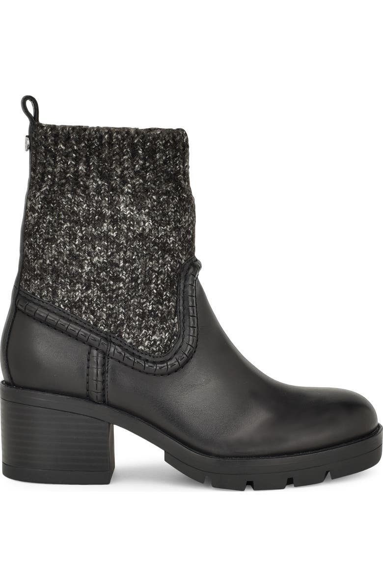 Nine West Popit Bootie, Alternate, color, Black