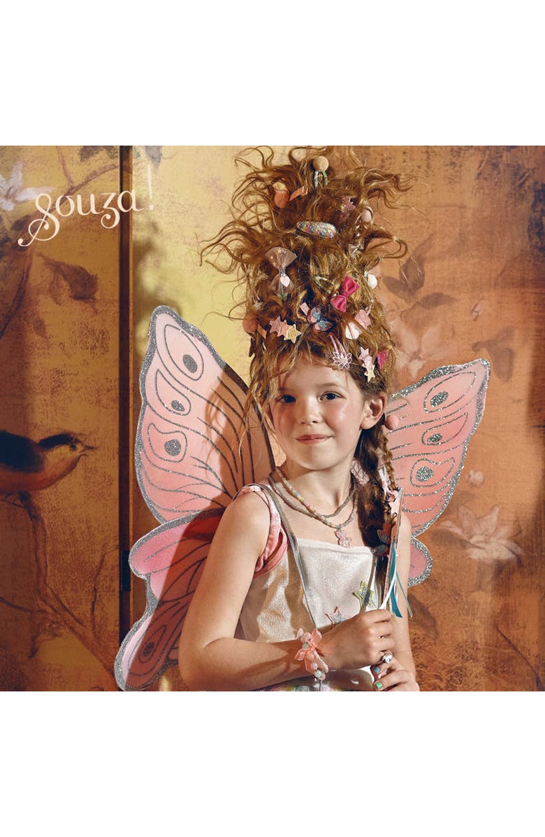 Souza Louanne Fairy Costume, Dress and Wings Set, Alternate, color, Pink