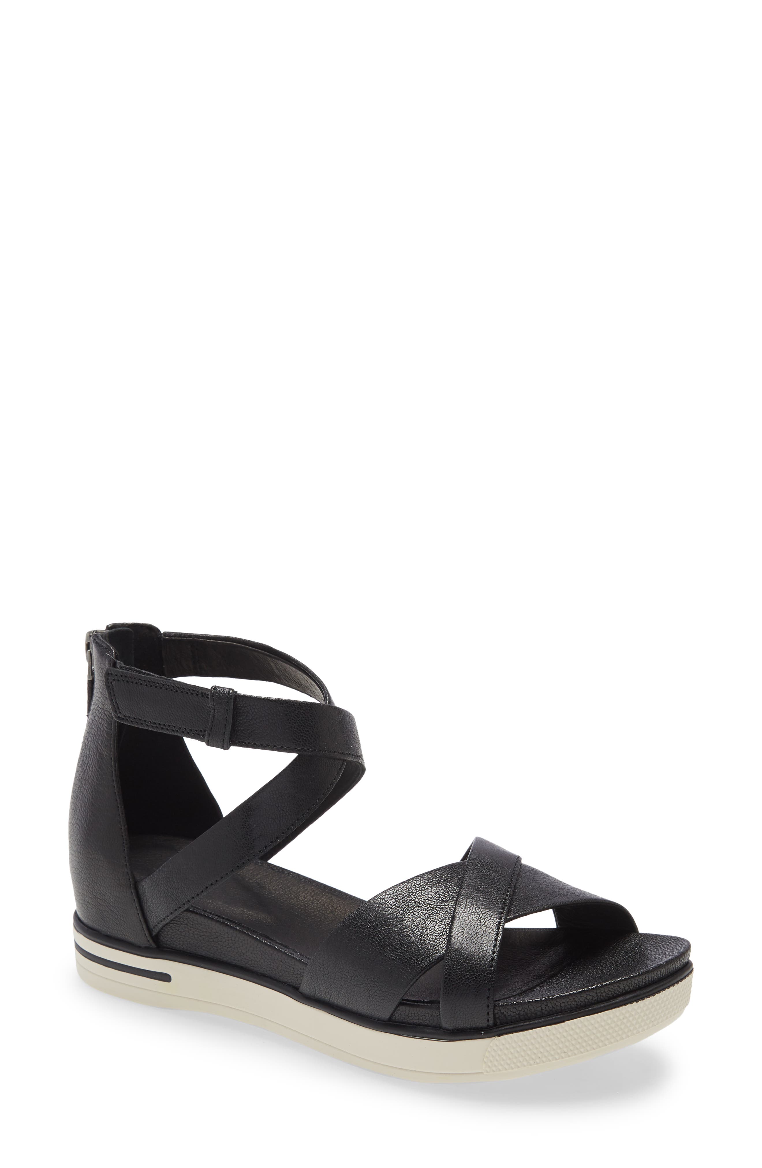 Eileen Fisher Sally Wedge Sandal, Main, color, 
