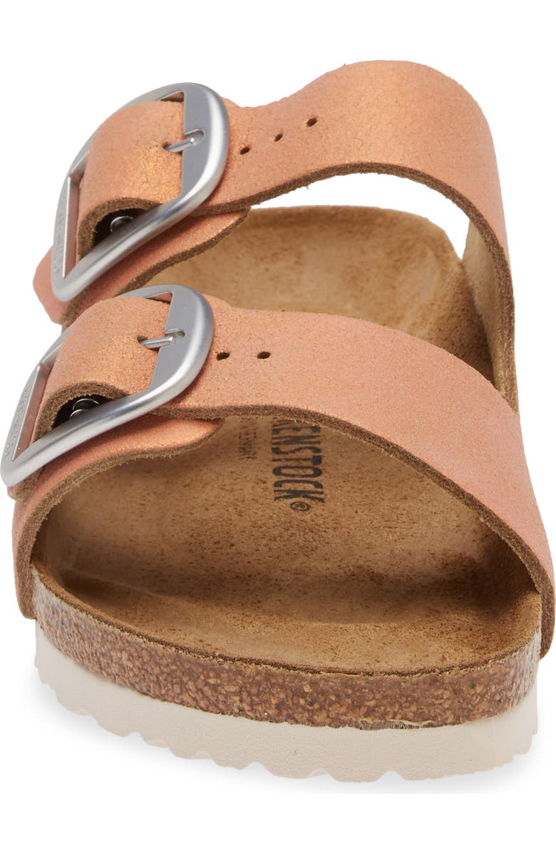 Birkenstock Arizona Big Buckle Slide Sandal - Discontinued, Alternate, color, Warm Coral
