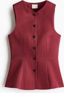 H&M Peplum Waistcoat