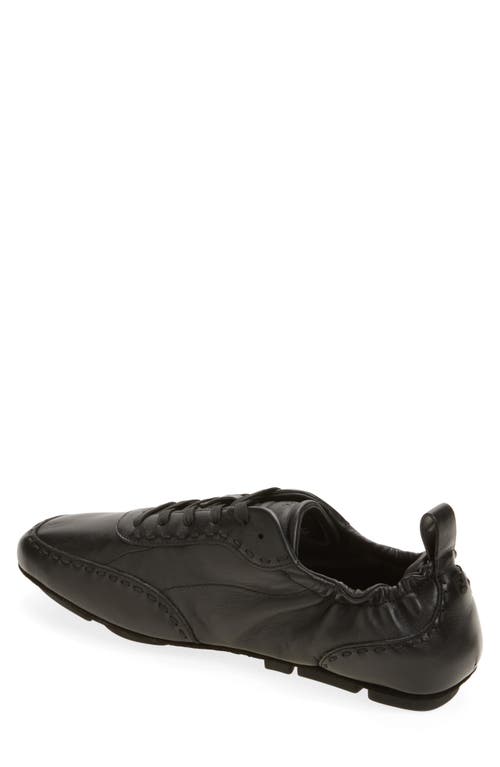 Fendi Fit Low-top Sneakers In Black Leather In Black