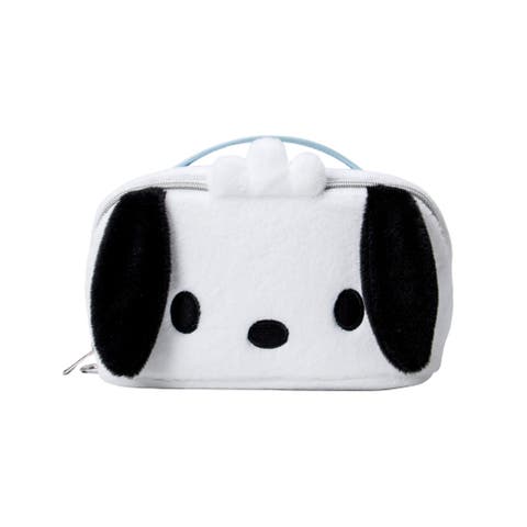 Pochacco Unfold Makeup Bag - Teddy Fur Travel Case