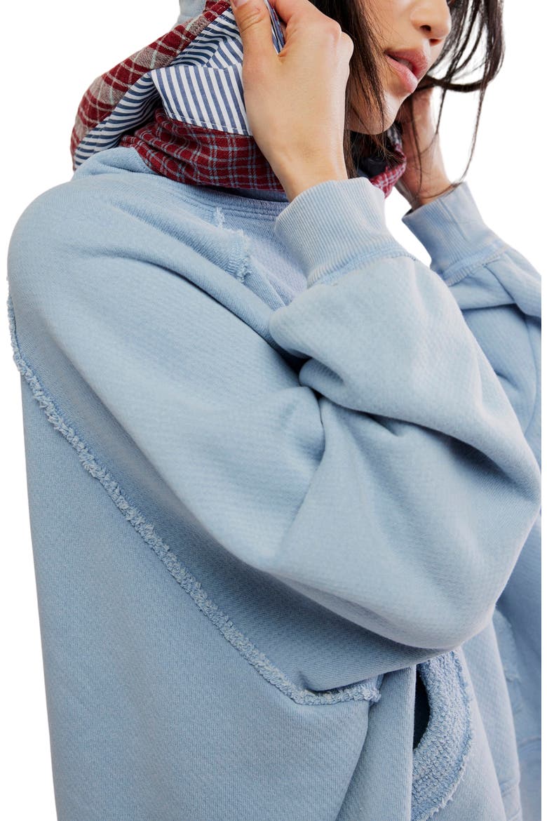 Countryside Hoodie, Alternate, color, AUTUMN SKY