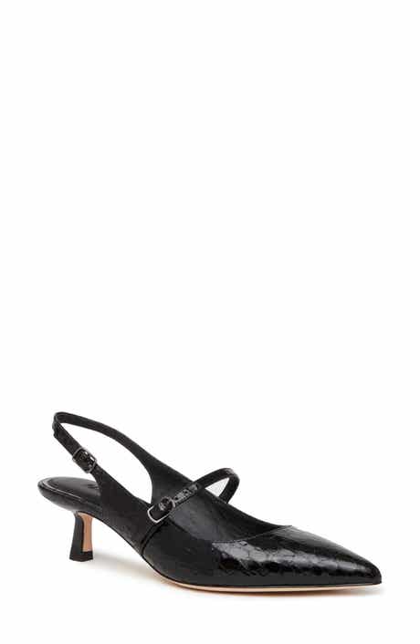 PAIGE Maggy Slingback Pointed Toe Pump