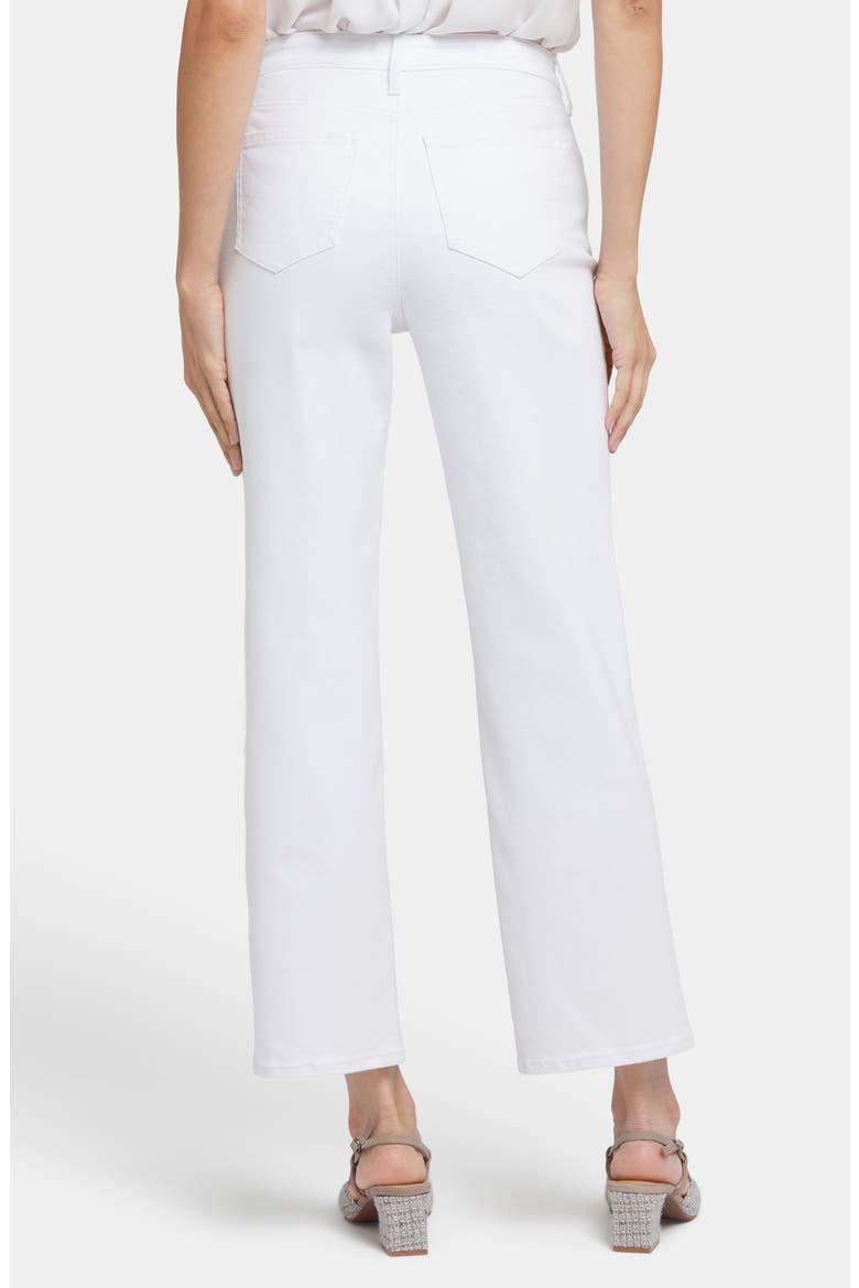 Bailey Cool Embrace® High Waist Ankle Relaxed Straight Leg Jeans, Alternate, color, OPTIC WHITE