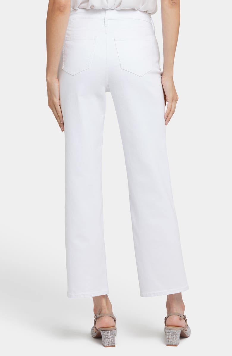 NYDJ Bailey Cool Embrace<sup>®</sup> High Waist Ankle Relaxed Straight Leg Jeans, Alternate, color, Optic White