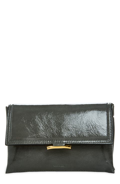 Ida Trio Leather Clutch