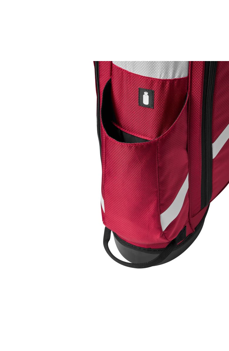 WILSON QS Golf Stand Bag, Alternate, color, Red/White/Black