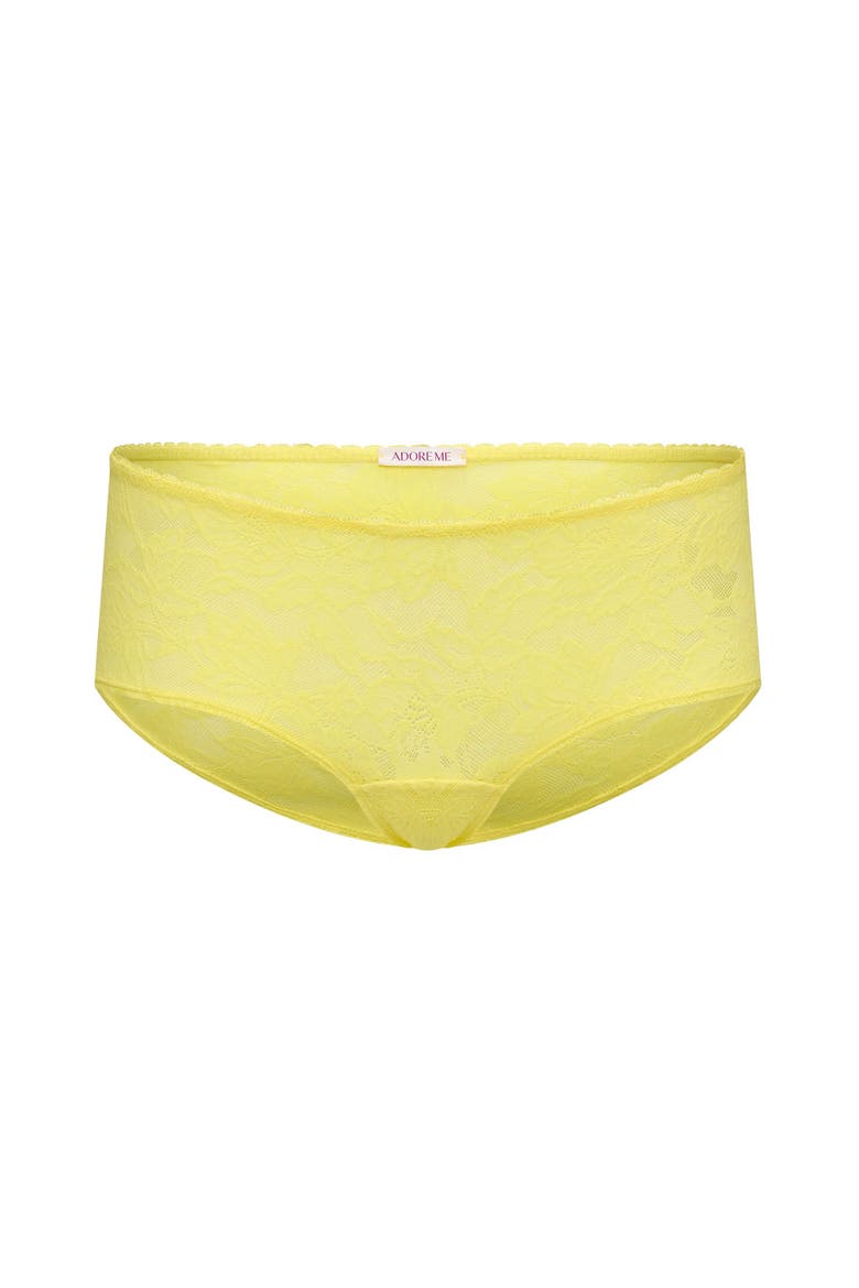 Marzia Shortie Panties, Alternate, color, Light yellow