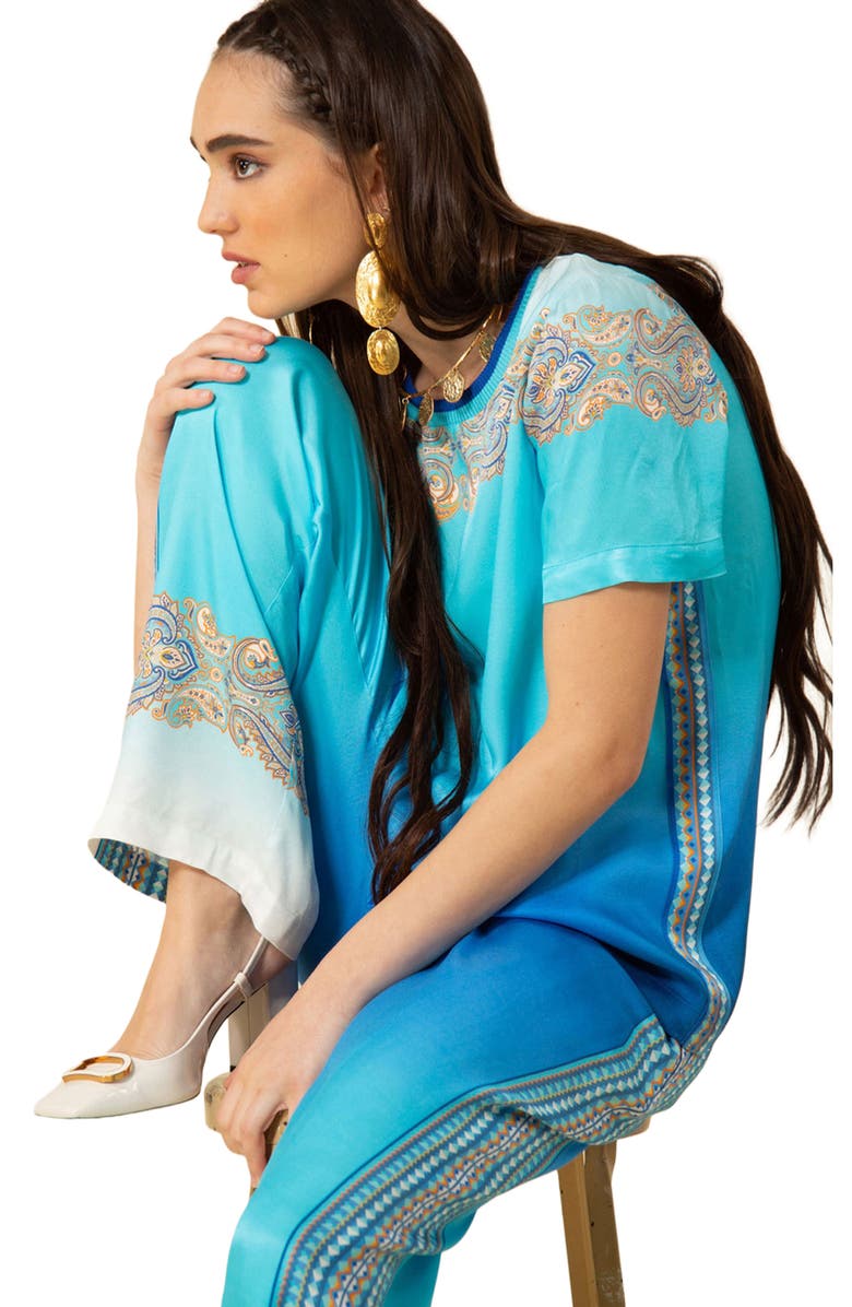 Hale Bob Raelynn Twill Pant, Alternate, color, 