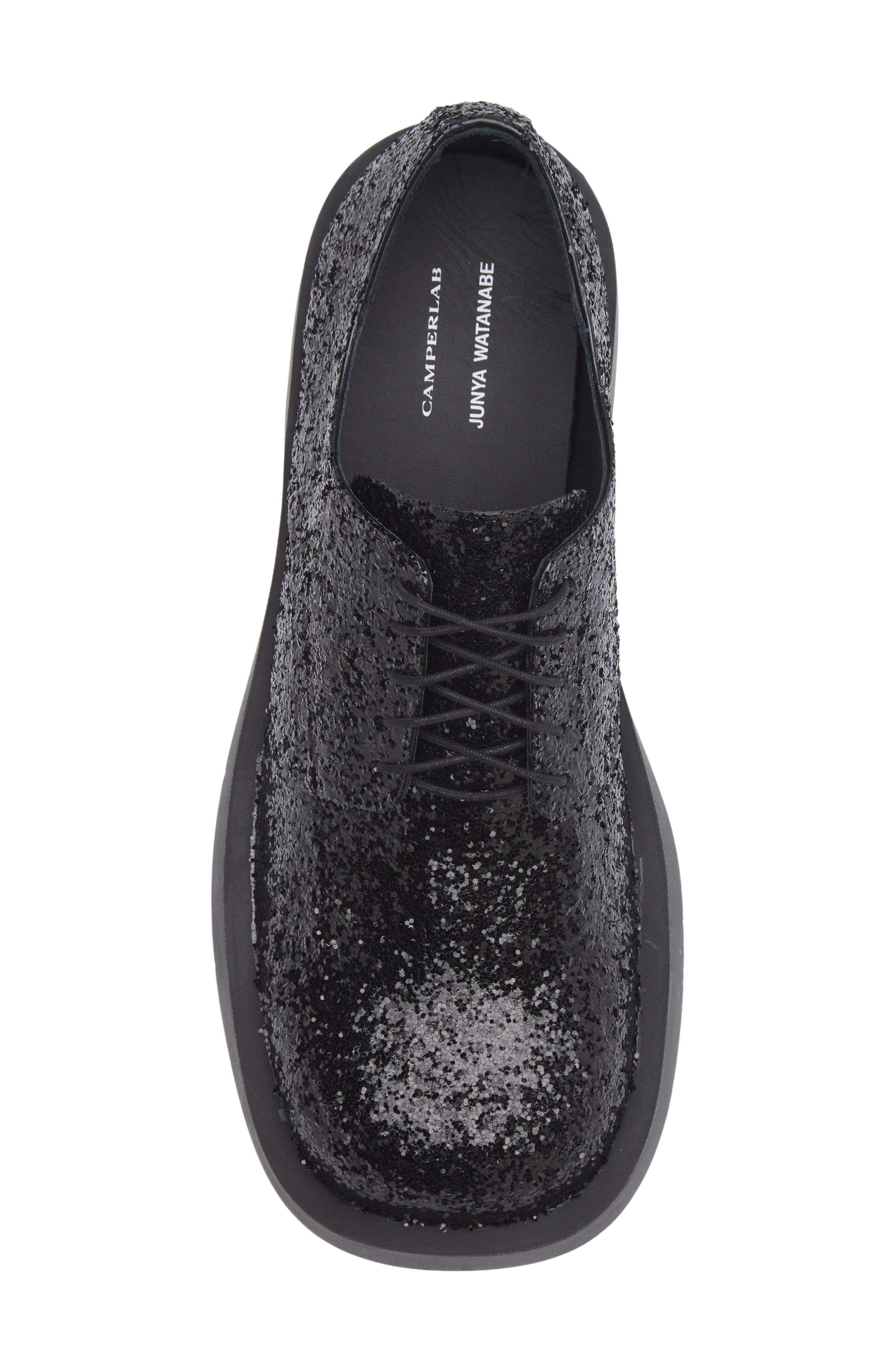 Junya Watanabe x Camperlab MIL 1978 Derby, Alternate, color, Black/ Glitter