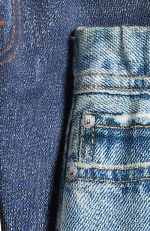 Rag & Bone Mini Miramar Assorted 3-pack Cotton Terry Sweatpant Jeans In Blue