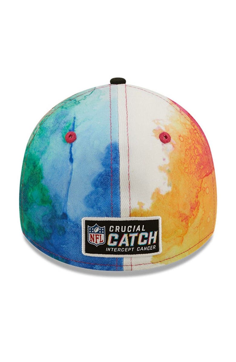 New Era Men's New Era Pink/Black New England Patriots 2022 NFL Crucial Catch 39THIRTY Flex Hat, Alternate, color, 