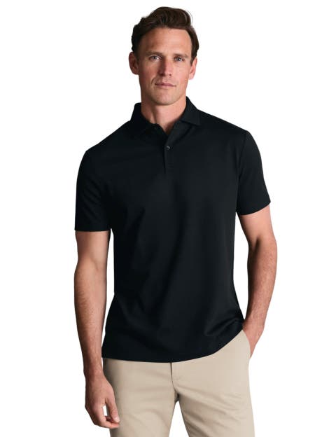 Short Sleeve Cotton Stretch Smart Pique Polo