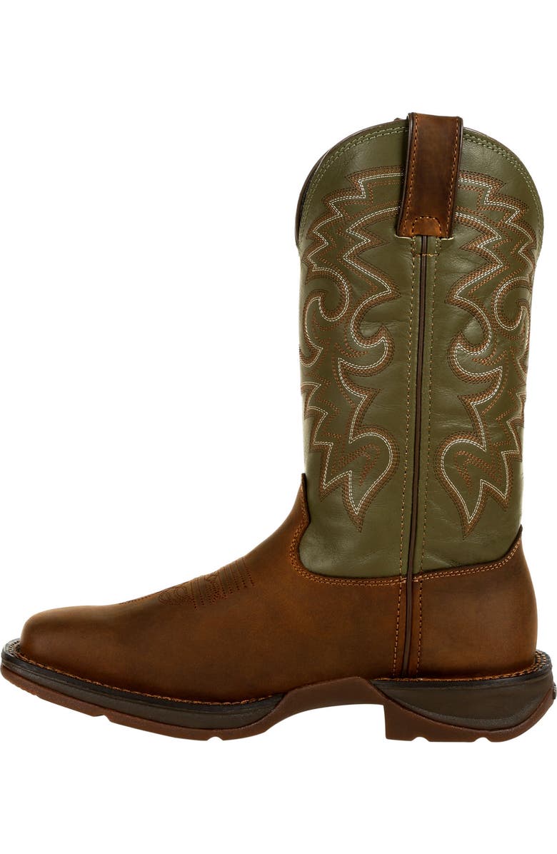 DURANGO Coffee & Cactus Pullon Western Boot, Main, color,