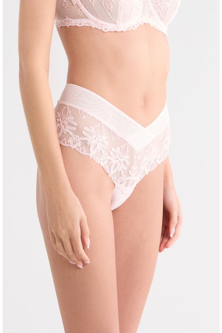 Champs-Élysées Hipster Panties, Alternate, color, PINK CLOUD