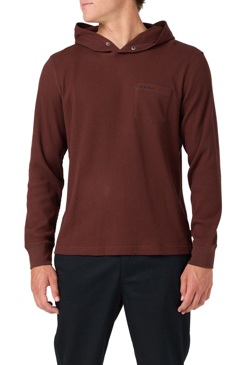 Overland Hooded Thermal, Main, color, CHOCOLATE