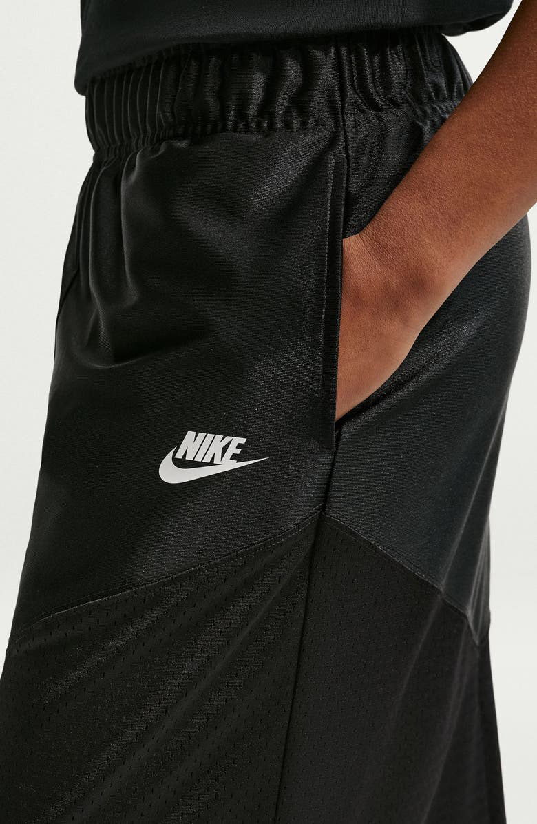 Nike Sportswear Maxi Skirt, Alternate, color, Black/ Sail