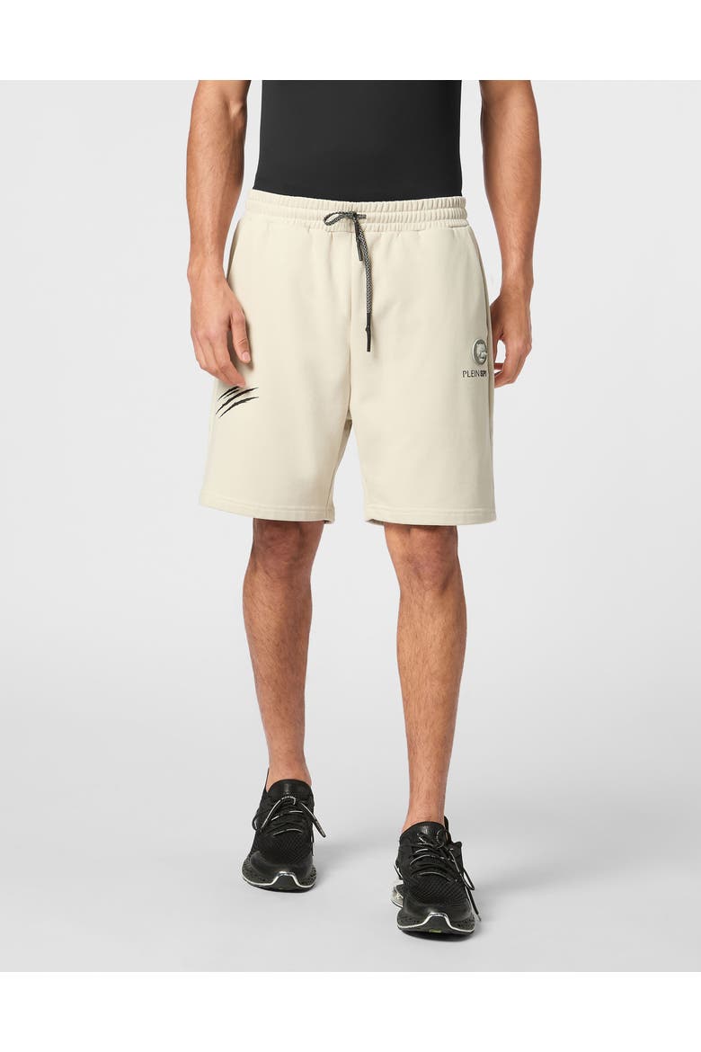 Loose Fit Jogging Shorts Scratch Men, Main, color, grey