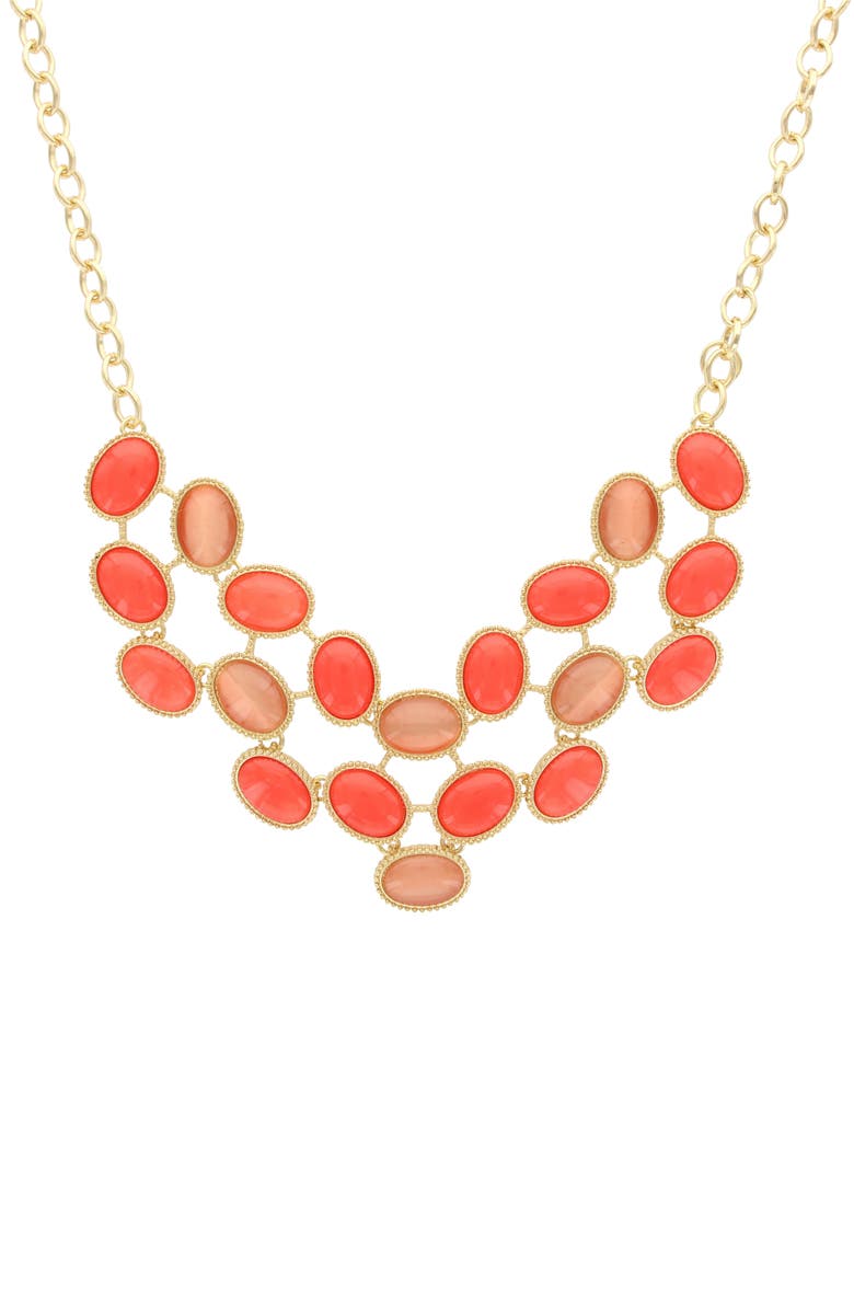 OLIVIA WELLES Celine Bib Necklace, Main, color, 