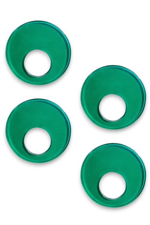 Pillowpia Resin Napkin Rings Small Set/4