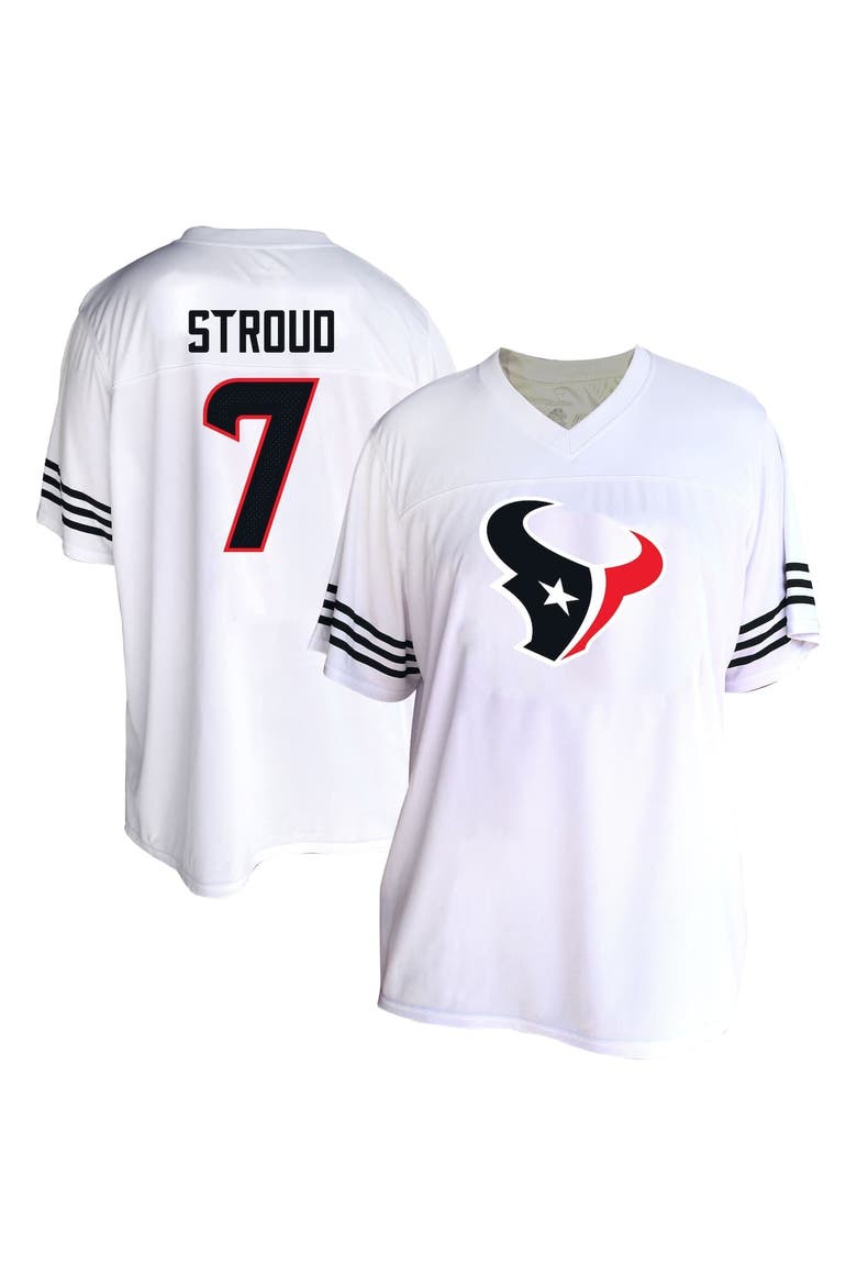 Women's Fanatics C.J. Stroud White Houston Texans Plus Size Fashion Jersey, Main, color, White