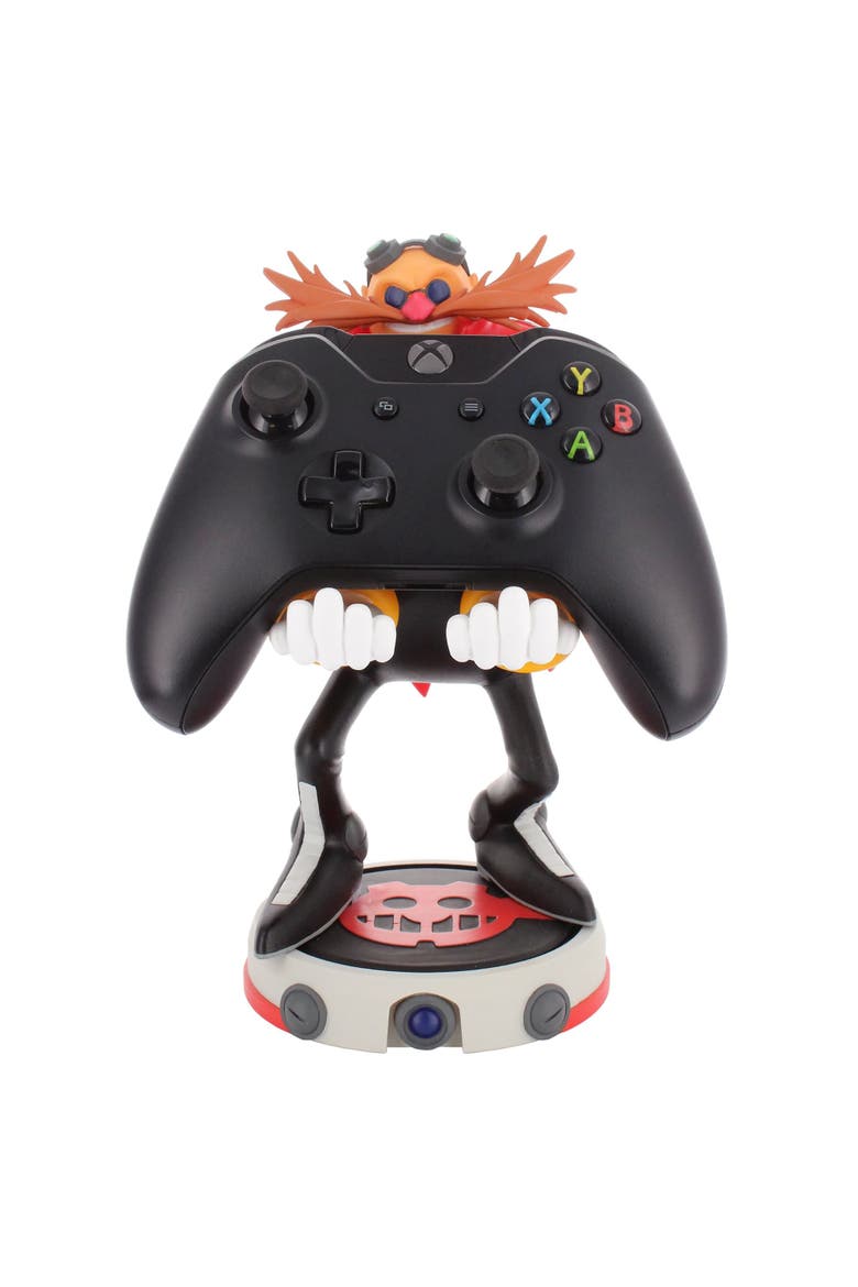 Sonic Dr. Eggman Cable Guys Controller Phone Holder Collectible, Alternate, color, Multicolored