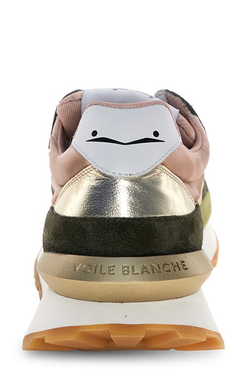 Voile Blanche Qwark Hype Sneaker In Green