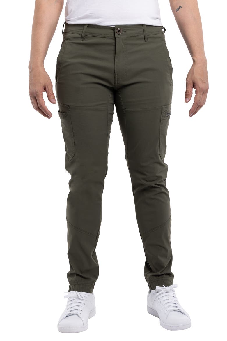 Slim Leg Cargo Pants, Main, color, OLIVE