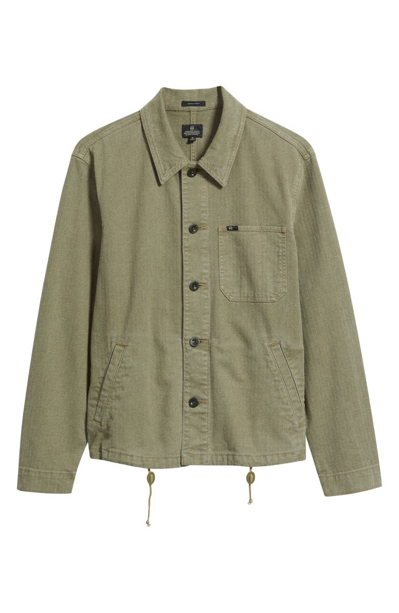 AG George Utility Shirt Jacket, Alternate, color, Dusty Sage