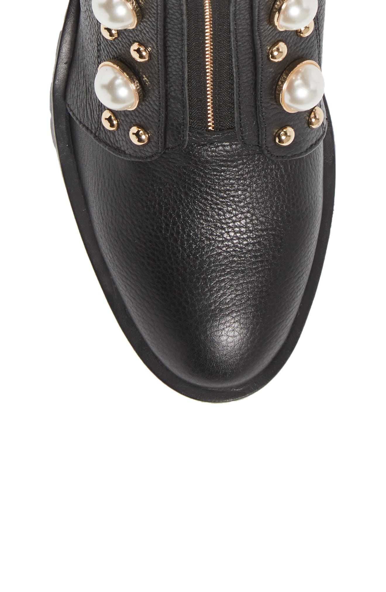 KARL LAGERFELD PARIS Payzlee Lug Sole Boot, Alternate, color, 