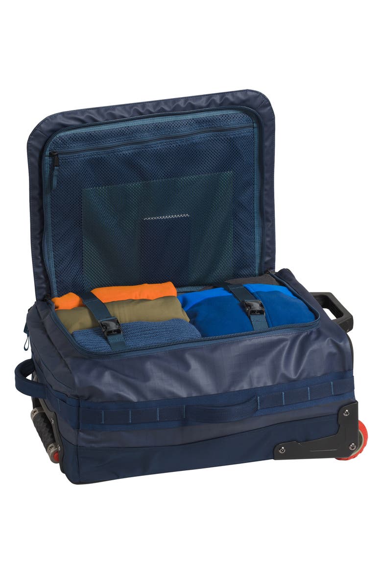 Base Camp Voyager 21-Inch Roller Suitcase, Alternate, color, SHADY BLUE/ SUMMIT NAVY