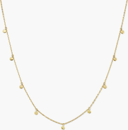 MEJURI Dot Chain Necklace