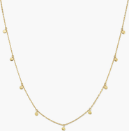 MEJURI Dot Chain Necklace