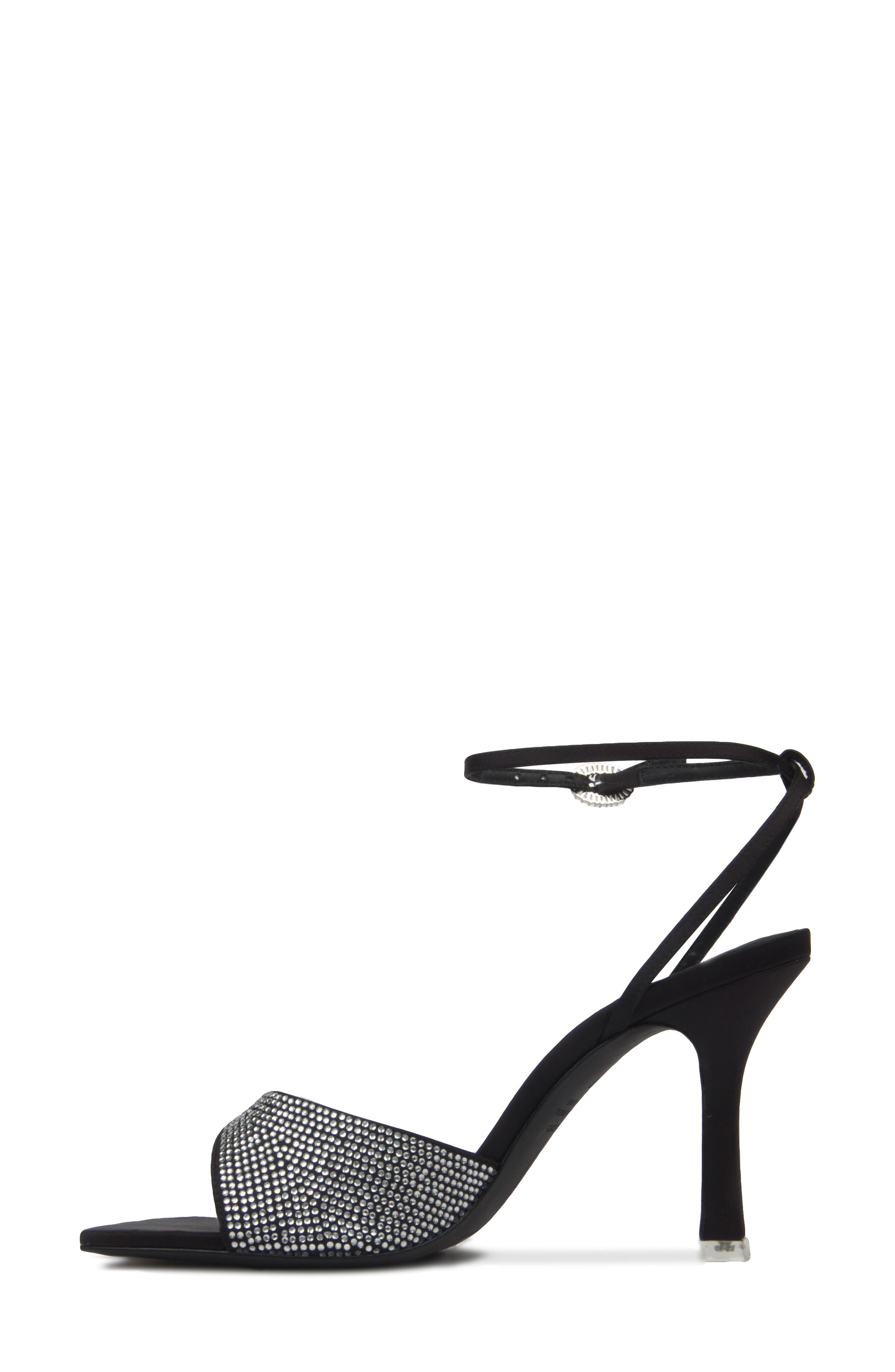 BLACK SUEDE STUDIO Jordan Ankle Strap Sandal, Alternate, color, 