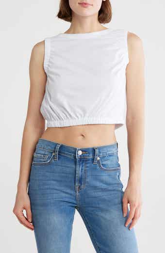 Vigoss Tie Back Ruched Tank Top